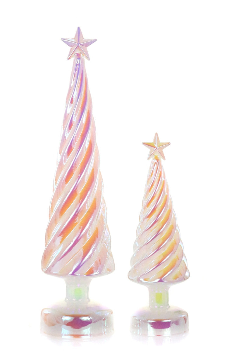 Pearl Iridescent Trees