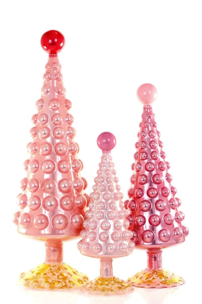 Pink Hobnail Trees