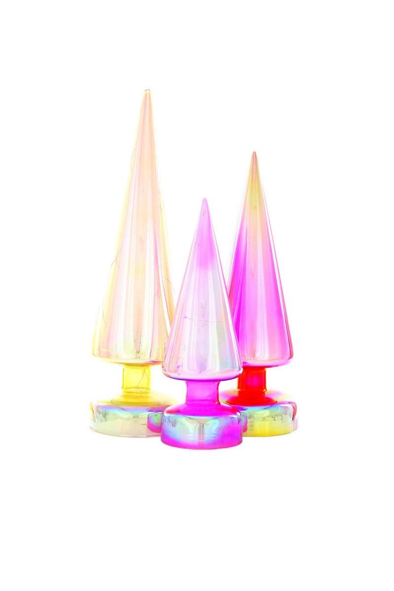 Iridescent Cone Trees