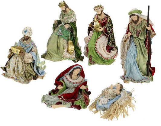 Nativity Set of 6 13-24”